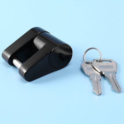 2 Set Trailer Hitch Coupler Lock Trailer Coupler Padlock 1/4 Inch Hitch Pin 3/4 Coupler Span for Truck Trailer RV Boat