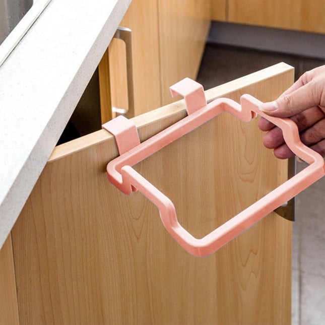 JWDX Trash Bag Rack Clearance Hanging Trash Can Kitchen Supplies Garbage Bag Holder Hanging – product detail