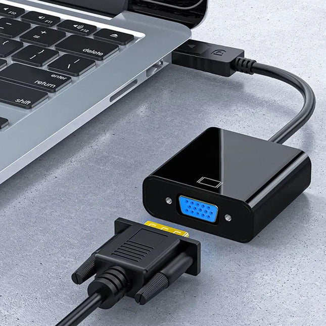 1080p DP DisplayPort Male to VGA Female Converter Adapter Cable – product detail