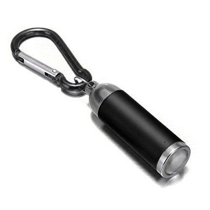 WQQZJJ Outdoor Fun Gifts Ultra Bright Mini LED Camping Flashlight Torch Keyring Portable KeyChain on Clearance Black