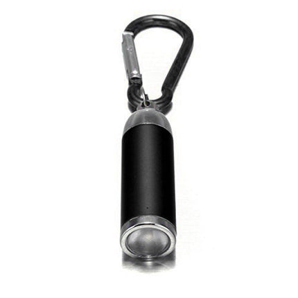 WQQZJJ Outdoor Fun Gifts Ultra Bright Mini LED Camping Flashlight Torch Keyring Portable KeyChain on Clearance Black