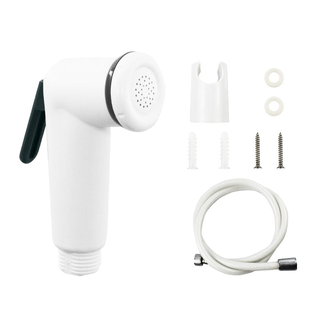 Sprayer with 4Ft Hose White Spray Gun JWDX Spray Gun Set Multi Functional Bathroom Pressure