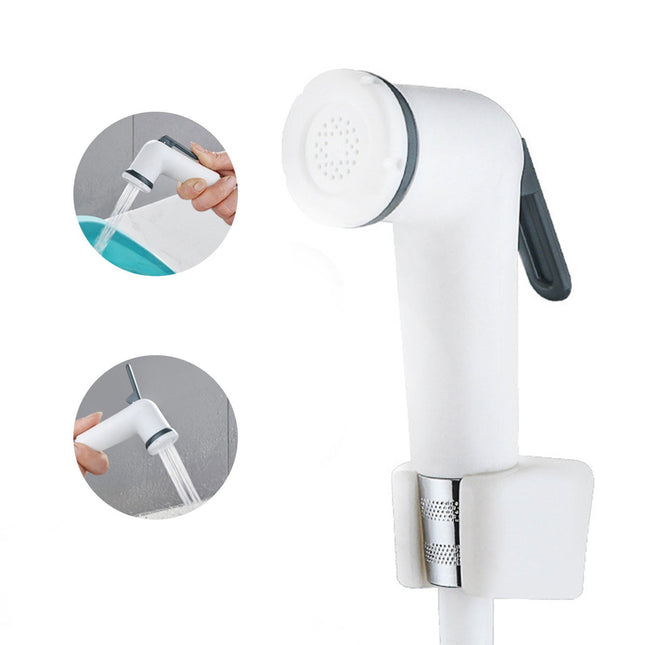 Sprayer with 4Ft Hose White Spray Gun JWDX Spray Gun Set Multi Functional Bathroom Pressure – product detail