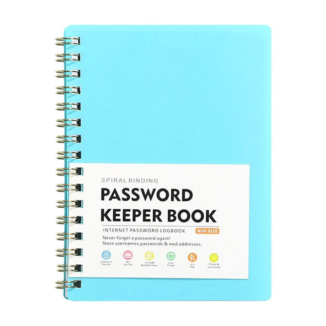 JWDX Hot Clearance Password Book Password Book with Personal Alphabet Label Internet Address and