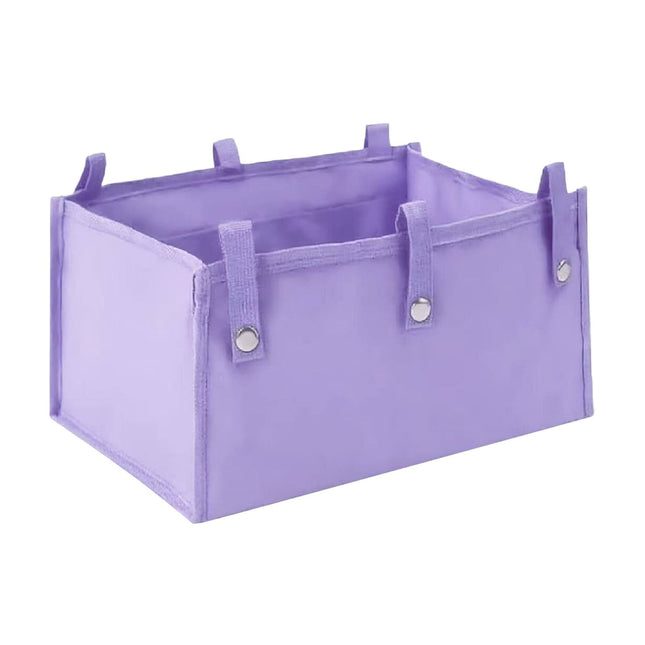 1 Storage Box Large Rollator Basket Foldable Cloth Under Seat Rollator Bag Basket Carry Insert in Purple