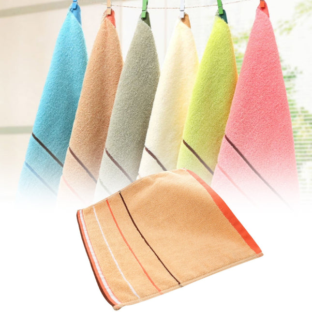 1 Towel Square Pure Cotton Towel Thickened Absorbent Large Square Kindergarten Cleaning – product detail