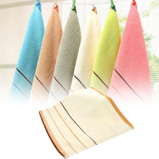 1 Towel Square Pure Cotton Towel Thickened Absorbent Large Square Kindergarten Cleaning – product detail