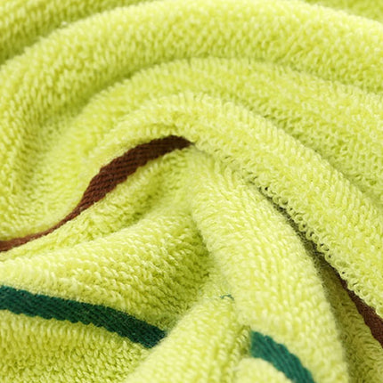 1 Towel Square Pure Cotton Towel Thickened Absorbent Large Square Towel Kindergarten Cleaning Towel Hand Towel One Size White