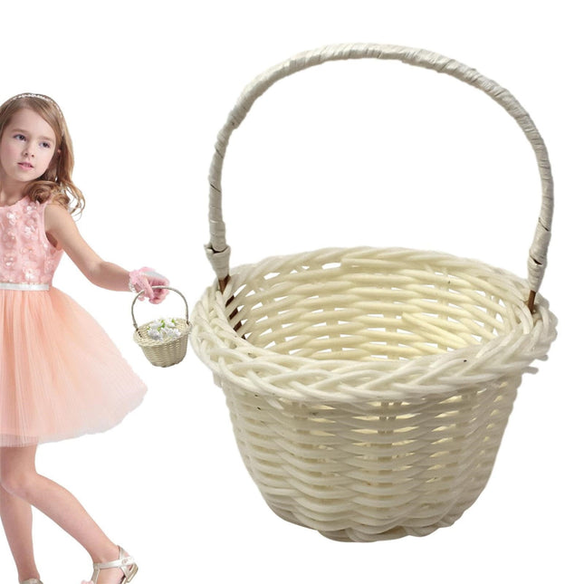 Small Wall-Mounted Kitchen Storage Basket Hanging Storage Wicker Baskets Wall Mounted Woven – product detail