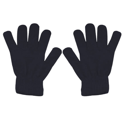 LGCASL Clearance! Winter Gloves Warm Strecty Knit Gloves for Men Women- Dark Gray One Size Black