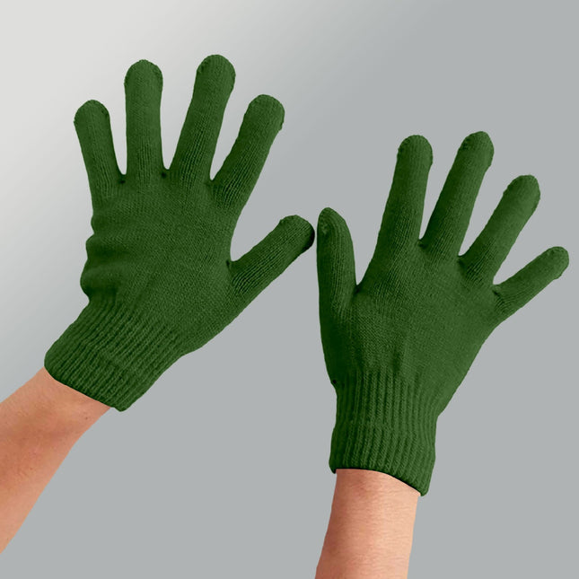 LGCASL Clearance Winter Gloves Warm Strecty Knit Gloves for Men Women- Dark Gray One Size Bronze – product detail
