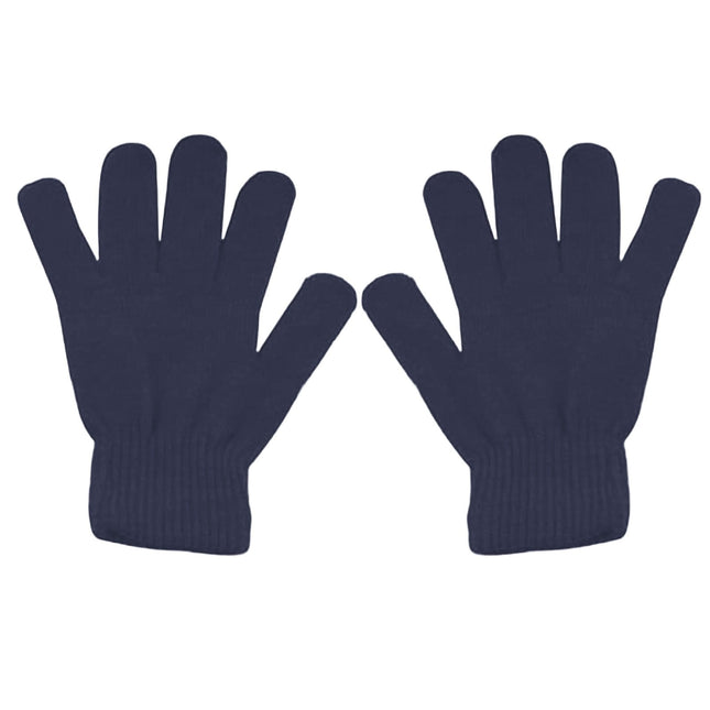 LGCASL Clearance Winter Gloves Warm Strecty Knit Gloves for Men Women- One Size Dark Gray
