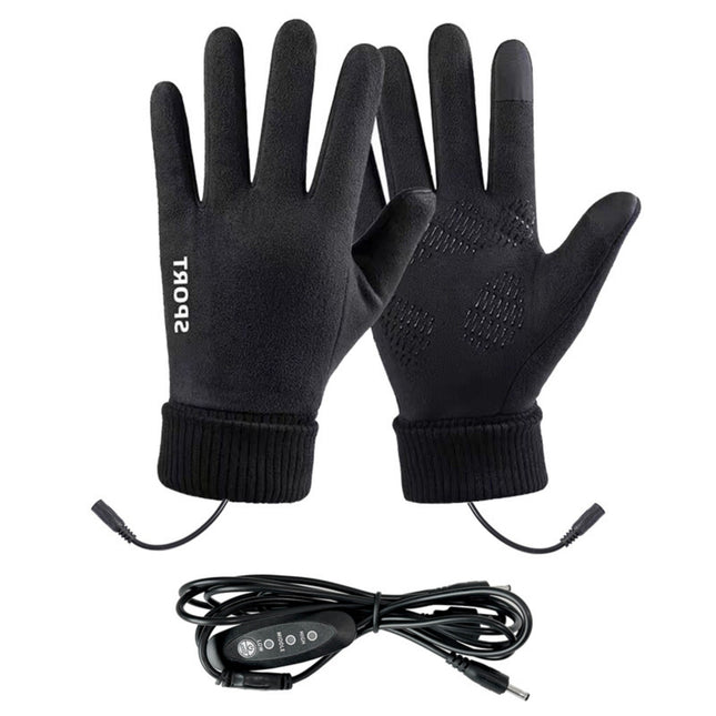 LGCASL Clearance Heated Gloves Heated Gloves for Men Women with 3 Heat Settings Touchscreen