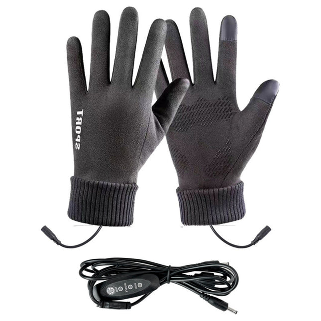 LGCASL Clearance Heated Gloves Heated Gloves for Men Women with 3 Heat Settings Touchscreen
