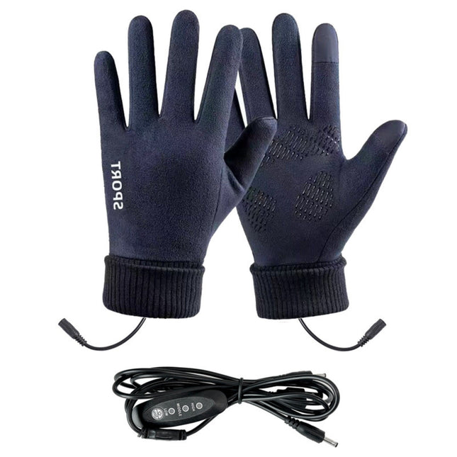 LGCASL Clearance Heated Gloves Heated Gloves for Men Women with 3 Heat Settings Touchscreen