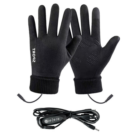 LGCASL Clearance! Heated Gloves Heated Gloves for Men Women with 3 Heat Settings Touchscreen Warming Gloves for Climbing Hiking Cycling Camping- Grey 26 Navy