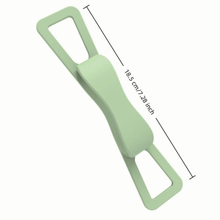 LGCASL Blue Flat Plate Fixing Wrist Strap D Light Green Elastic Tablet Strap for Fingers Comfortable Adjustable for Reading and Watching Videos 6 Color Options 18.5 cm C