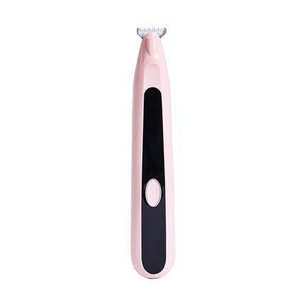 LGCASL Pet Grooming Kit, Small to Medium-Sized Pet Grooming Tools Dog Trimmer Pet Precision Trimmer for Cordless Dog Clipper Trimmer for Dogs Usb Rechargeable Noise Dog Grooming for Ears White