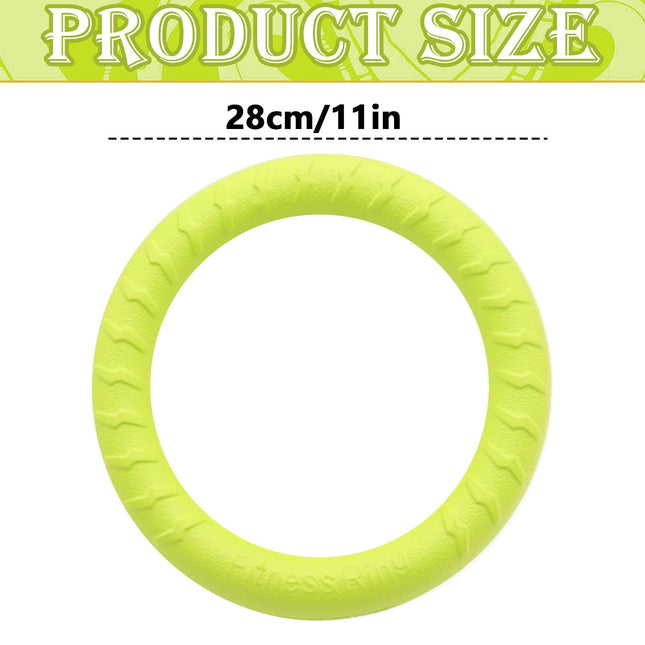 LGCASL Eva Pet Chewing Training Ring 11 Inches in Diameter Dog Chew Rubber Ring Toy Interactive Tug & – product detail