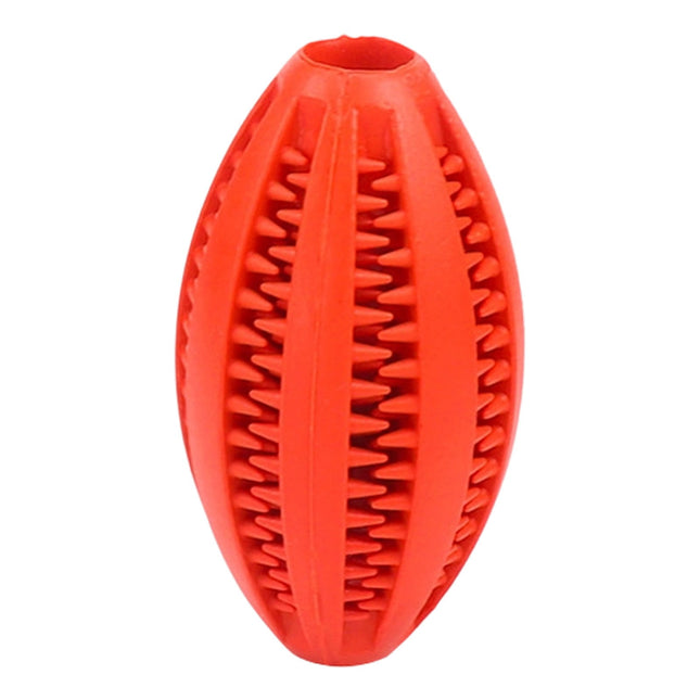 LGCASL Pet Toy Ball Dog Puzzle Toy 1 Pack Interactive Dog Toys for Dispensing Puppy in Red / Yellow