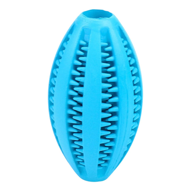 LGCASL Pet Toy Ball Dog Puzzle Toy 1 Pack Interactive Dog Toys for Dispensing Puppy in Blue / Yellow