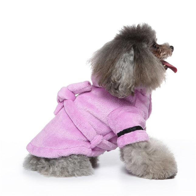 LGCASL Pet Bathrobes Pajamas Clearance Dog Cat Bathrobe Pet Clothes Hotel Bath Towel Pet Bathrobe – product detail