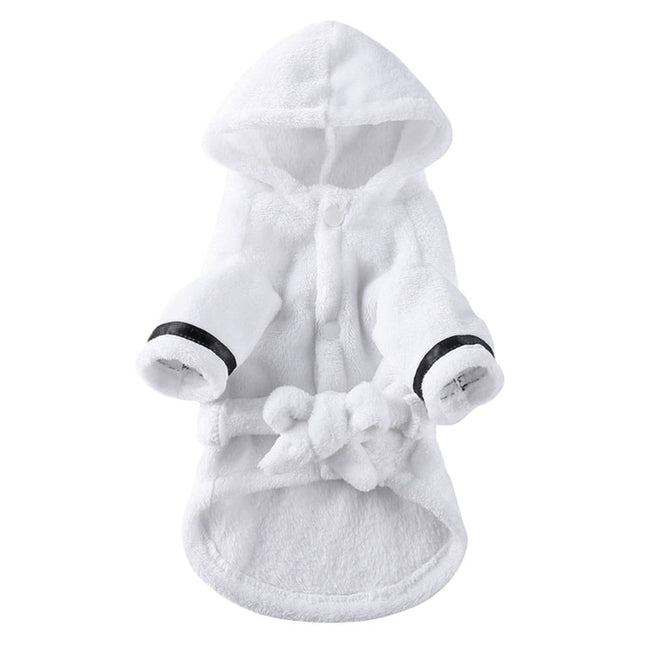 LGCASL Pet Bathrobes Pajamas Clearance Dog Cat Bathrobe Pet Clothes Hotel Bath Towel Pet Bathrobe Nightgown