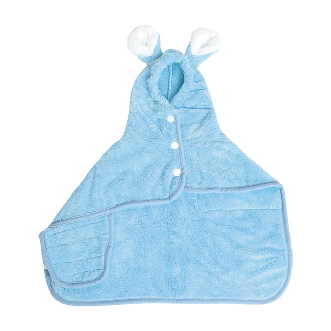 LGCASL 2026 New Puppy Bathrobe with Hood Dog Bathrobe Absorbent Towel for Small Dogs Fast in Blue