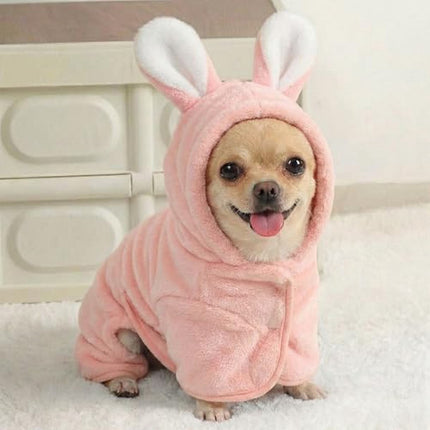 LGCASL 2026 New Puppy Bathrobe with Hood, Dog Bathrobe Absorbent Towel for Small Dogs Fast Drying Dog Robe Coat with Hood Puppy Towel Wrap Pet Grooming After Shower (Blue, Xs) L Pink