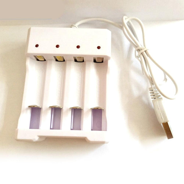 No.5 White Four -Sannin Nickel chromium nickel -metal hydride charging battery charger – product detail