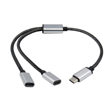 USB C Splitter, USB C to USB C Female Adapter, 2/3 Ports 1 to 2