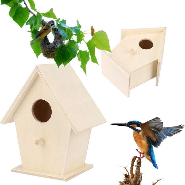 Clearance Ttybhh Bird Feeders Dox Box Box House Bird Box House Wooden Other – product detail