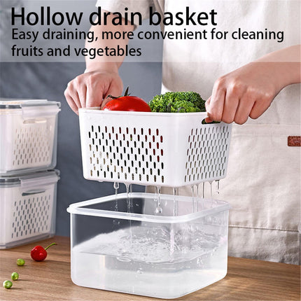 JWDX Food Storage Clearance! Creative Hen Shaped Egg Storage Rack Farm the Coop Egg Storage Rack Wooden Egg Rack Kitchen Storage Organizing Rack include 1X Drain Basket and Fresh-Keeping Box A