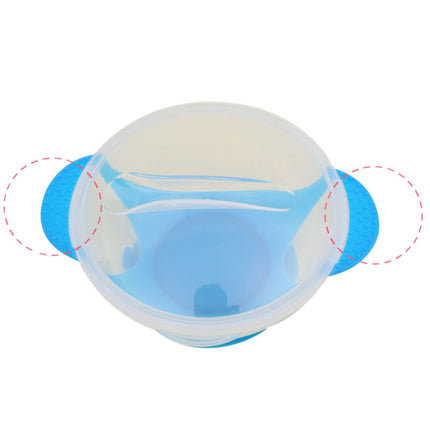 JWDX Tableware Clearance! Baby Children Training Feeding Dinner Bowl Spoon Tableware Set with Suction Cup, Stainless Steel Bowl Promotion Include 1Pc Bowl, 1Pc Soup Spoon Pink
