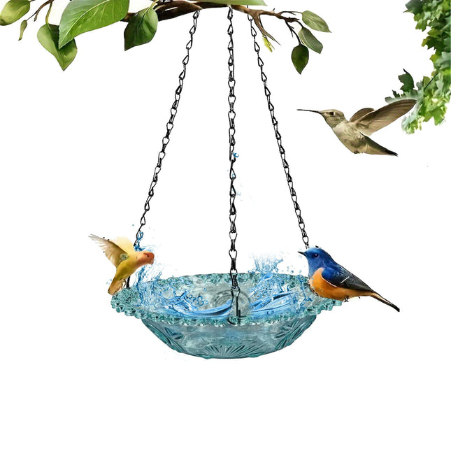 JWDX Bird Feeders for Outdoors Clearance Hanging Bird Bath Plastic Bird Bath Plate Hanging Tray – product detail