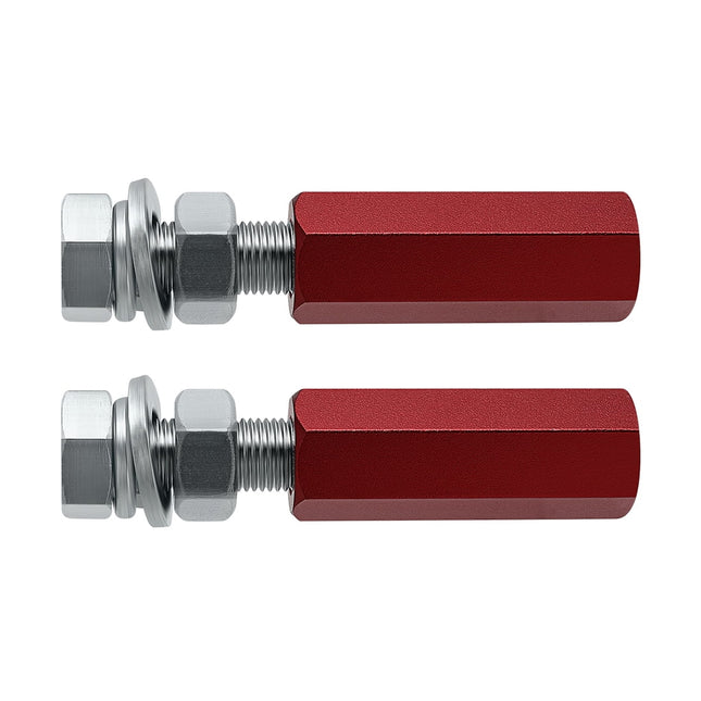 M MATI Quick Release Flag Pole Holder Red Hold 1/4' Flag Poles for ATV UTV Motorcycle Dirt Bike All Year