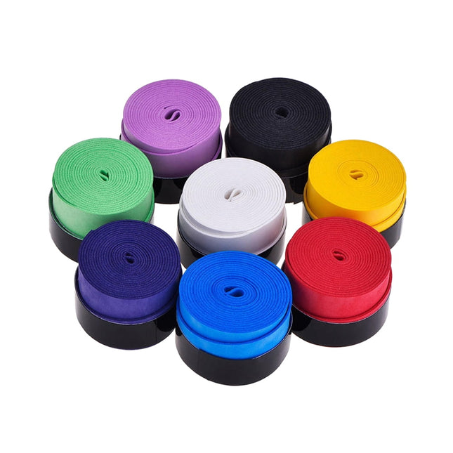 SWETRACE Tennis Racket Grip Tape Sticky Fabric 10Pack 1In 10pcs Assorted Color V1189-LWWAL-20260327-03287