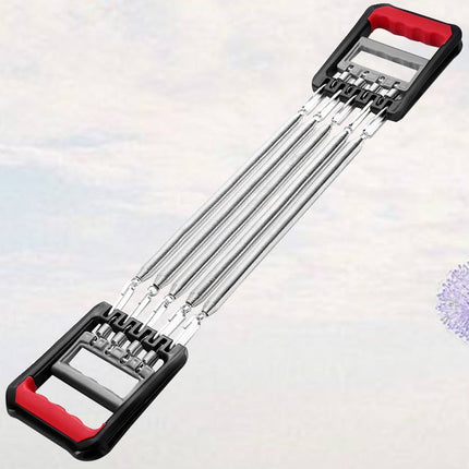 Ortofally Spring Expander Arm Training 5 Tubes Adjustable Arm Strength Trainer Exercise Resistance Bands for Home Fitness Muscle Training Body Building 70*11CM Multi