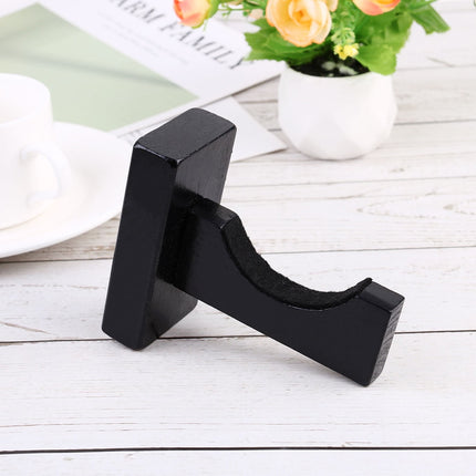 Ortofally Baseball Bat Display Hanger Wall Mounted Horizontal Baseball Bat Holder Hockey Wall Container for Home Office M Black