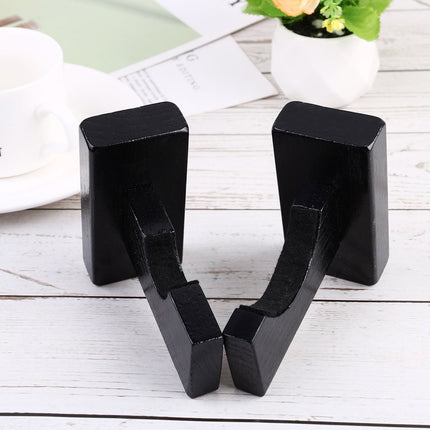 Ortofally Baseball Bat Display Hanger Wall Mounted Horizontal Baseball Bat Holder Hockey Wall Container for Home Office M Black