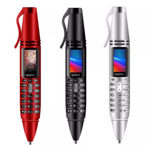 New Mini Cell Phone Pen Bluetooth Dialer 0.96 Mobile Phone 2G GSM Cellphone V1189-LWWAL-20260327-03332