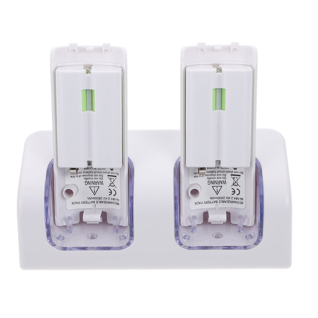 SWETRACE VR Controllers Rechargeable Batteries and Charger White ABS 1 Gaming Accessories 12.5X5.99cm White