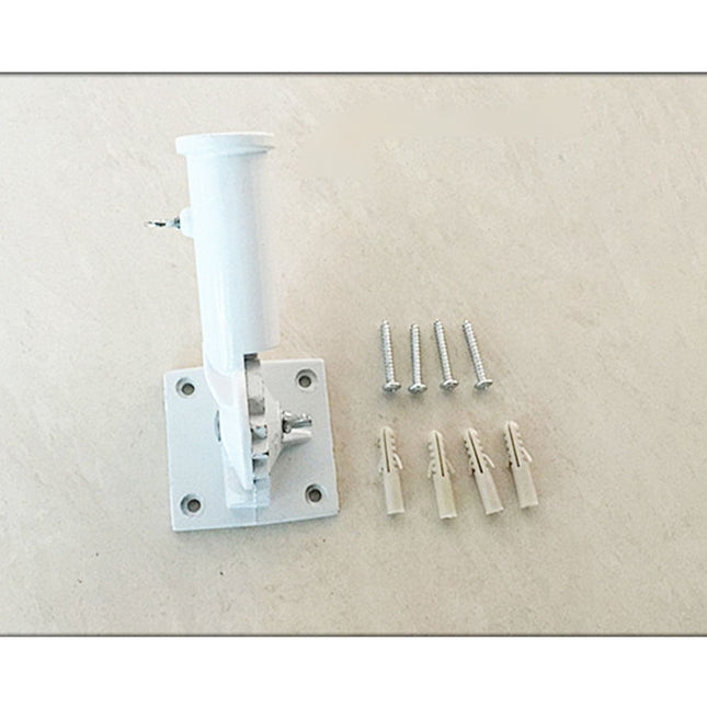 Worgeous Flag Pole Accessories Universal Holder Wall Mount Poles Bridegroom White – product detail