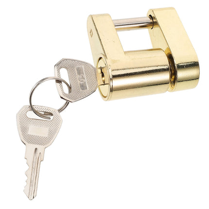 SWETRACE High Security Padlock Zinc Alloy Golden 1Pack For Hitch Security