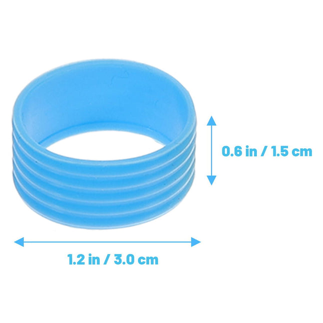 Worgeous Tennis Racket Grip Bands with Absorbent Sweatbands for Comfortable Handle 5PCS Assorted Color – product detail