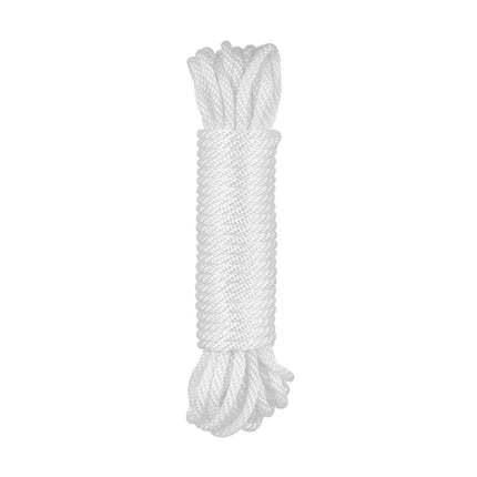 Worgeous White Nylon Lanyard Rope for Flagpole Lifting and Hanging Tools 6mm Diameter