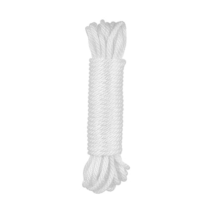 Worgeous White Nylon Lanyard Rope for Flagpole Lifting and Hanging Tools 6mm Diameter