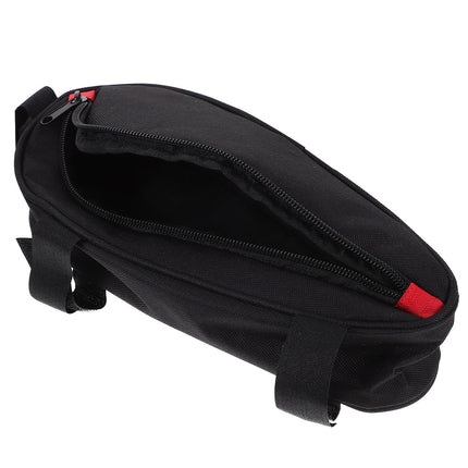 SWETRACE Bike Triangle Handlebar Bags Black Waterproof 1Pcs 9.84x4.33x3.14in