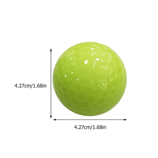 Worgeous Durable Fluorescent Golf Balls for Playing Automatic Light Absorbing Night Green 6pcs – product detail