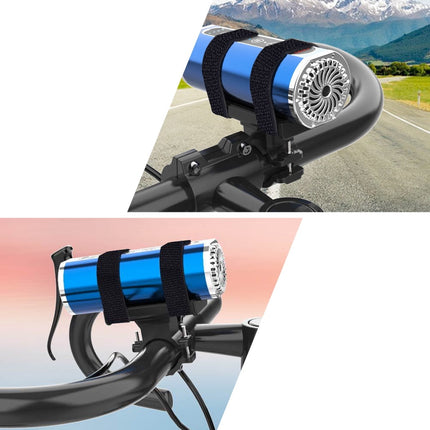 Worgeous Bike Rack Mountain Mountain Bike Flashlight Bracket Band Riding Sound Universal Accessory (Black)